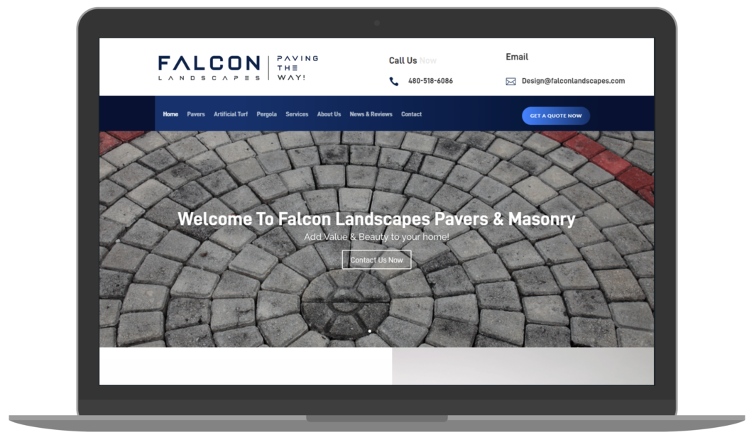 Building Digital Presence for a Family owned Landscape & Pavers Business