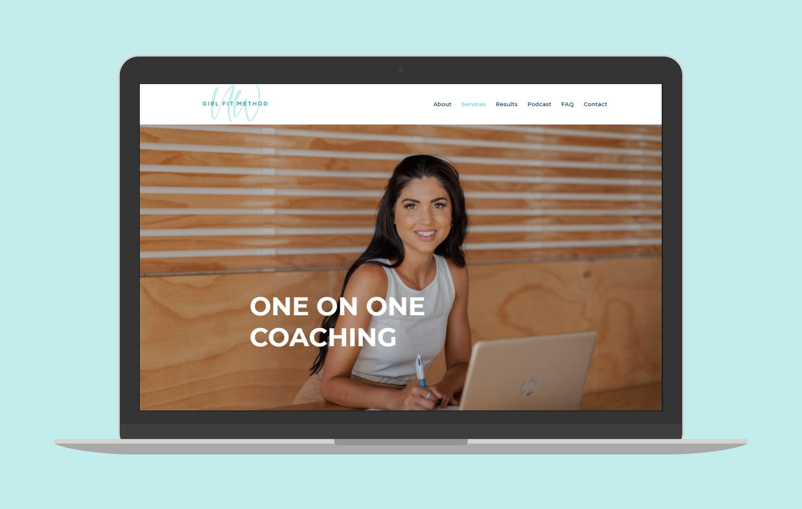 Website design for fitness business