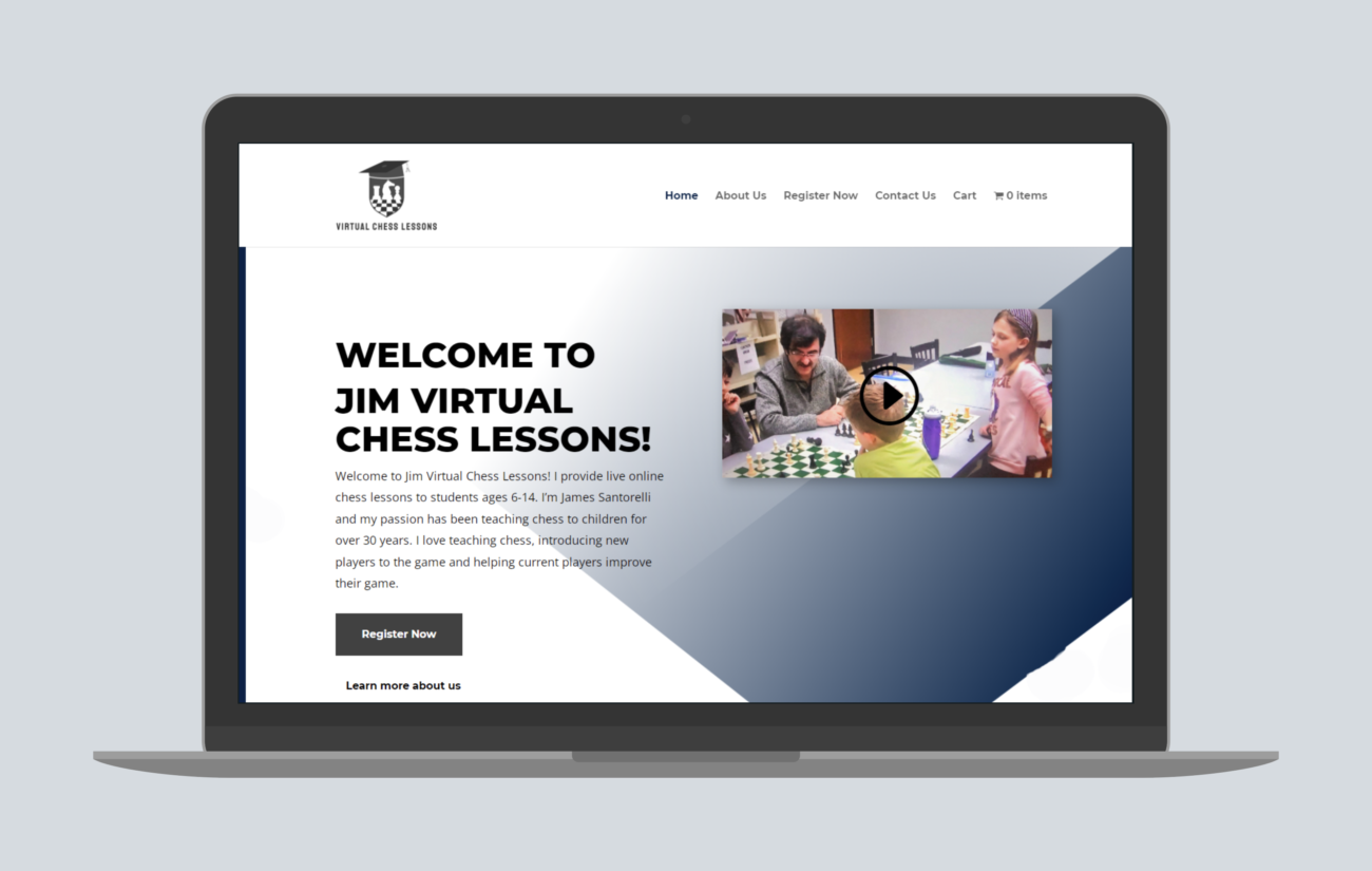 E-learning website design by HU Digital Labs